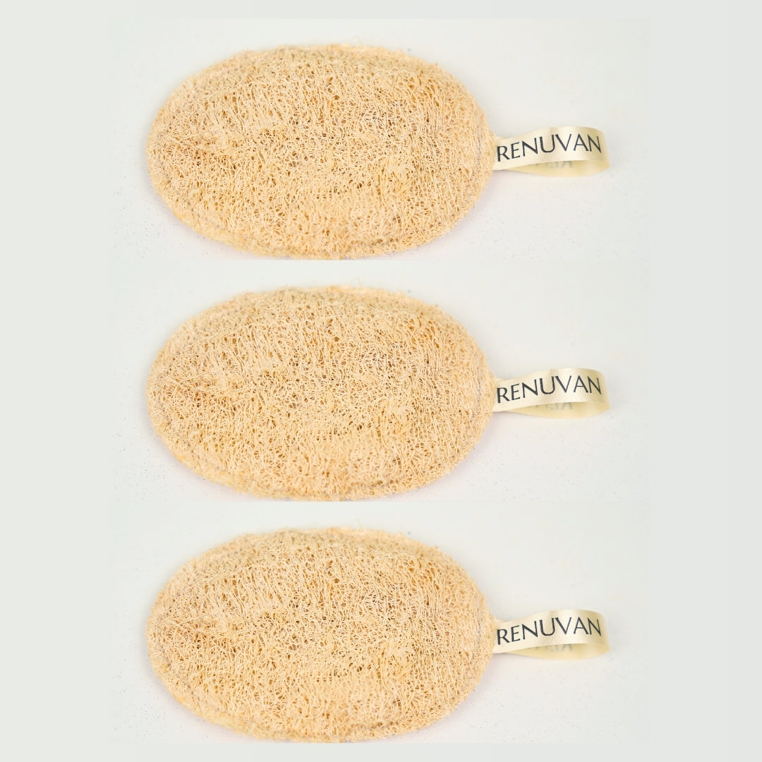 Renuvan Scrub Pad - Pack of 3 | Eco-Friendly Exfoliating Pads for Smooth, Radiant Skin