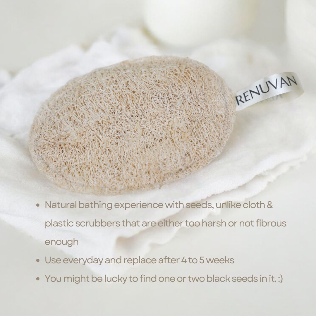 Renuvan Scrub Pad - Pack of 1 | Eco-Friendly Exfoliating Pads for Smooth, Radiant Skin