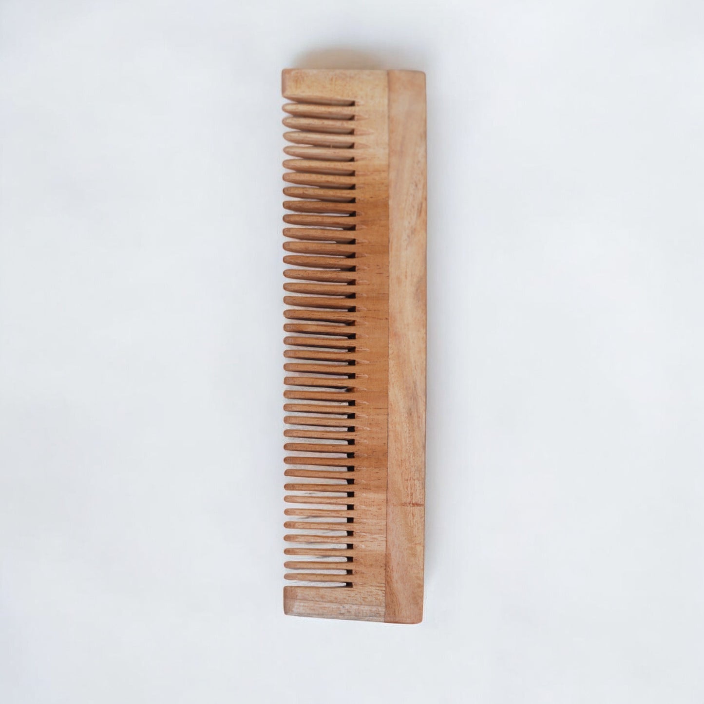 Renuvan Sustainable Neem Lily Comb - Natural Hair Care, Anti-Dandruff, Promotes Hair Growth