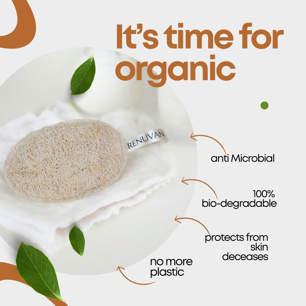 Renuvan Scrub Pad - Pack of 3 | Eco-Friendly Exfoliating Pads for Smooth, Radiant Skin