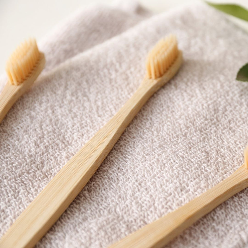Renuvan Organic Bamboo Toothbrush - Pack of 1 | Eco-Friendly & Sustainable Dental Care