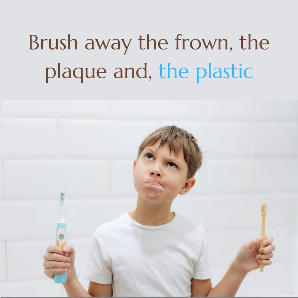 Renuvan Organic Bamboo Toothbrush - Pack of 1 | Eco-Friendly & Sustainable Dental Care