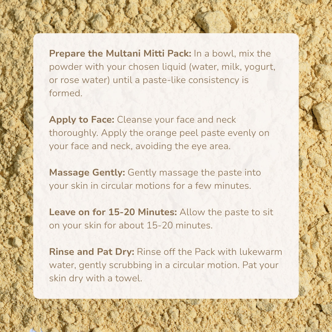 Renuvan Organic Multani Mitti Powder Face Pack | Deep Cleanse & Natural Glow (Preservative-Free)