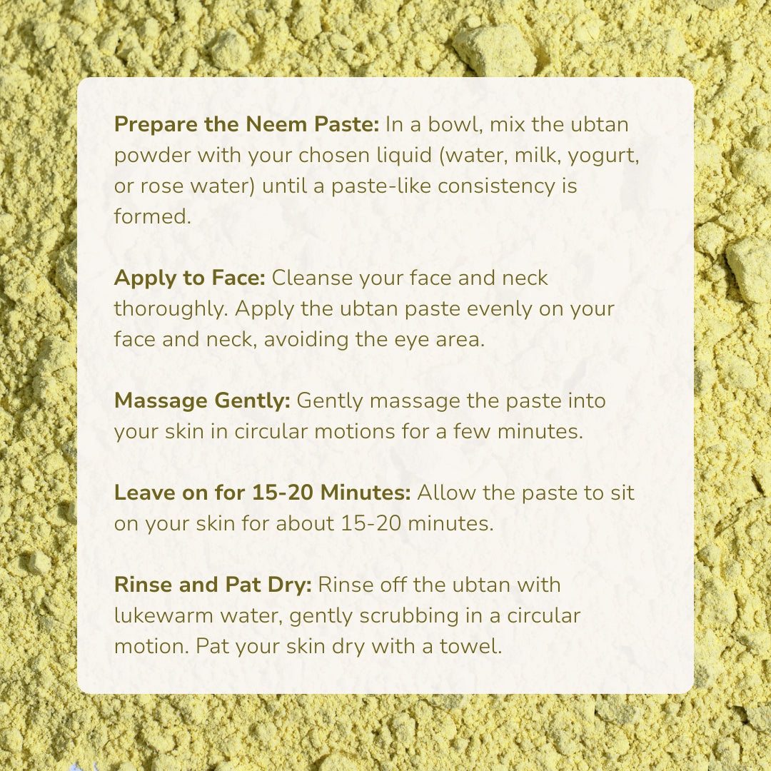 Renuvan Organic Neem Powder | Anti-Acne Face Pack & Anti-Dandruff Hair Mask