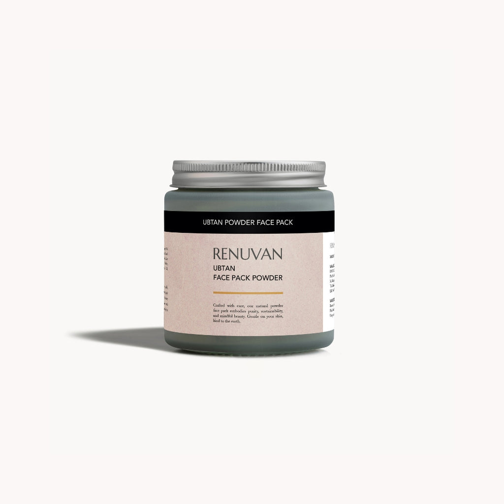 Renuvan Organic Ubtan Powder | Bridal Glow, Tan Removal & Body Polishing Scrub