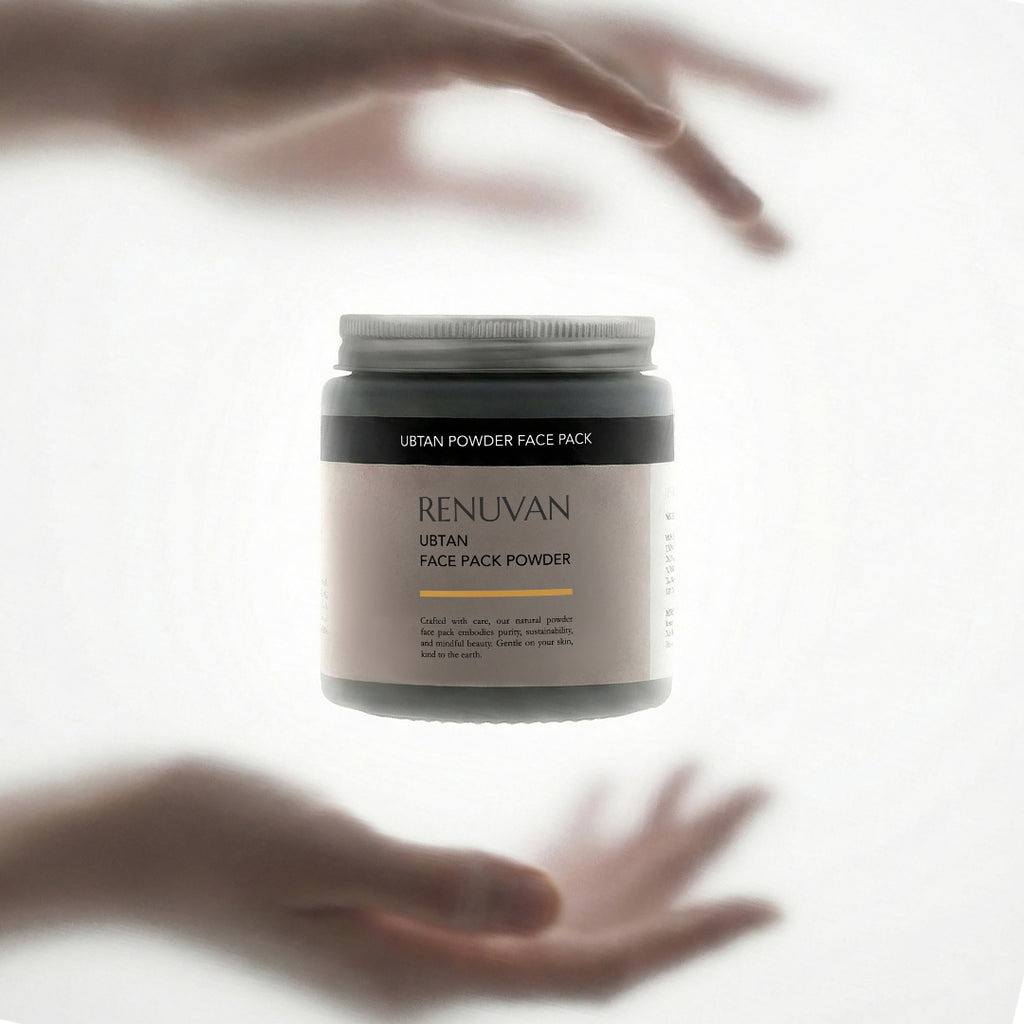 Renuvan Organic Ubtan Powder | Bridal Glow, Tan Removal & Body Polishing Scrub