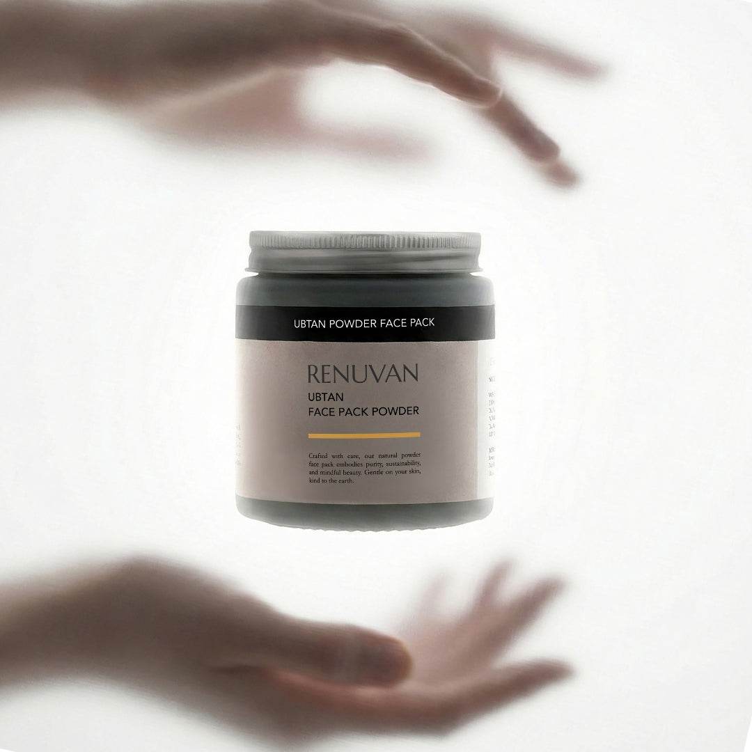 Renuvan Organic Ubtan Powder | Bridal Glow, Tan Removal & Body Polishing Scrub